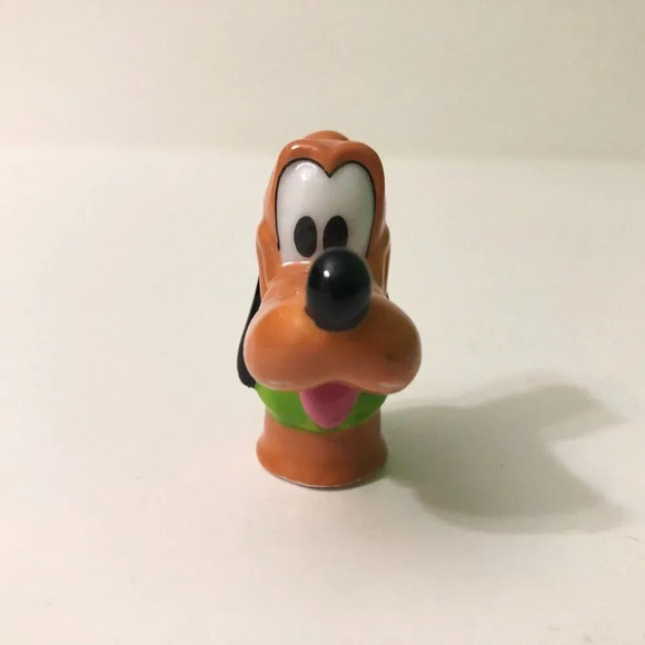 Enesco Disney Mickey and Co Pluto Figure Head Ceramic 2 Inch Tall - Picture 2 of 16